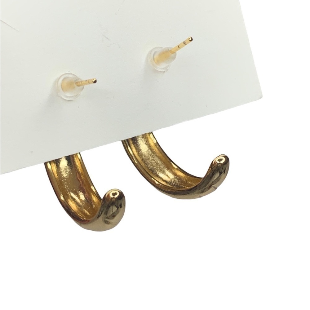 Gold hoops - Picture 3 of 3